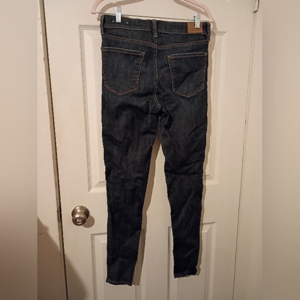 American Eagle 🦅 Dark Blue High Rise Jeggings - Picture 2 of 4
